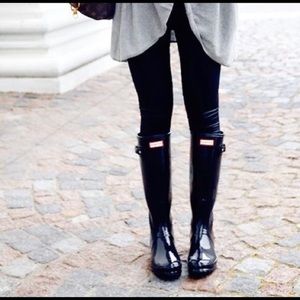 Black Hunter Boots